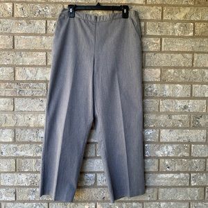 Alfred Dunner Gray Dress Pants 12